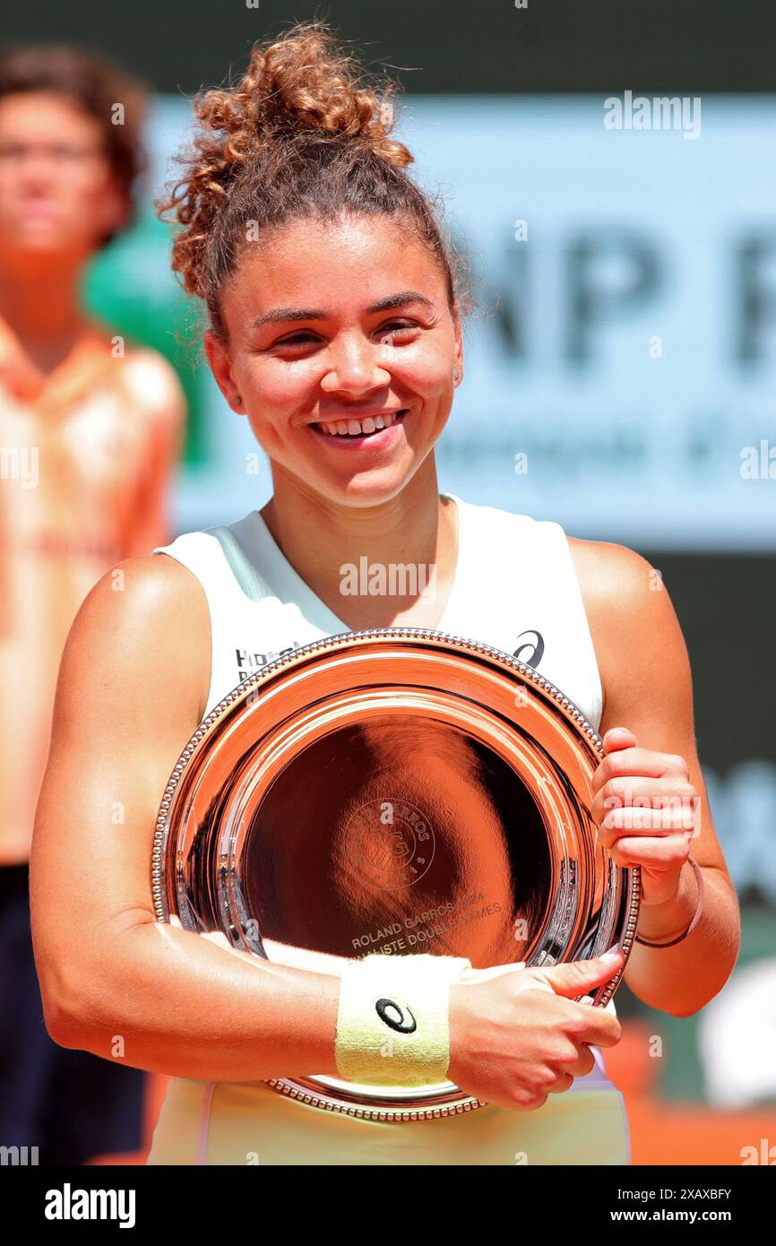 9th June 2025; Roland Garros, Paris, France; 2025 French Open Tennis