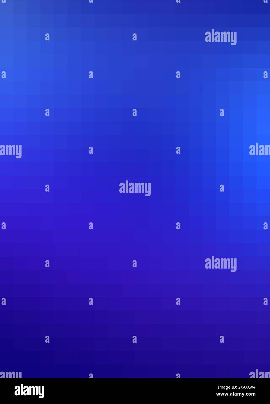 gradient background - blue violet shades. pixel mosaic tile. copy space. vertical image Stock Photo