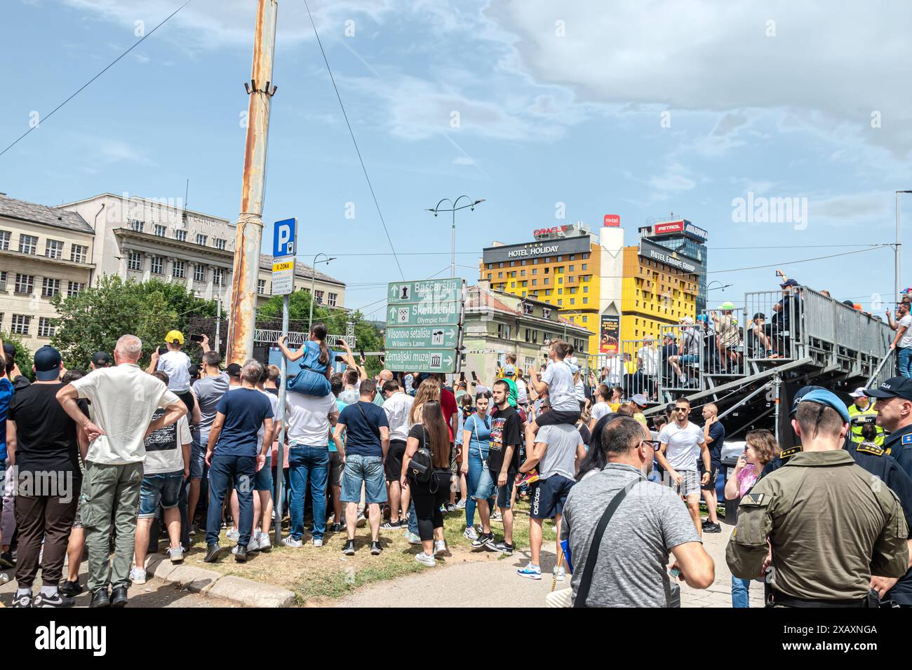 Vibe of Red Bull Showrun 2024 in Sarajevo Stock Photo Alamy