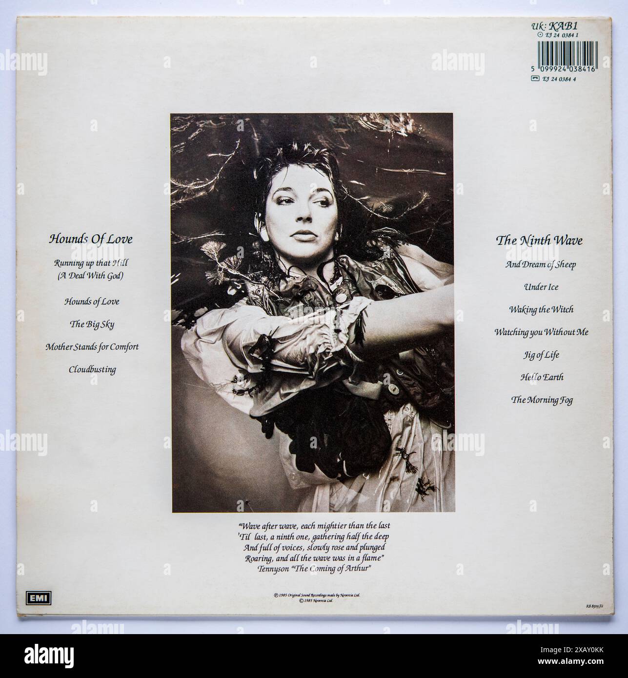 Kate bush hounds of love album cover hi-res stock photography and