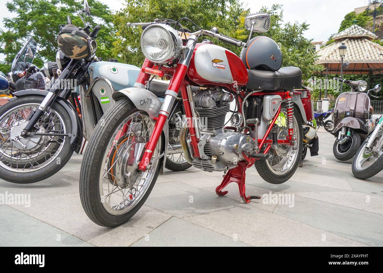 Classic Moto Ducati 200TS on display at an annual Classic motorcycle ...