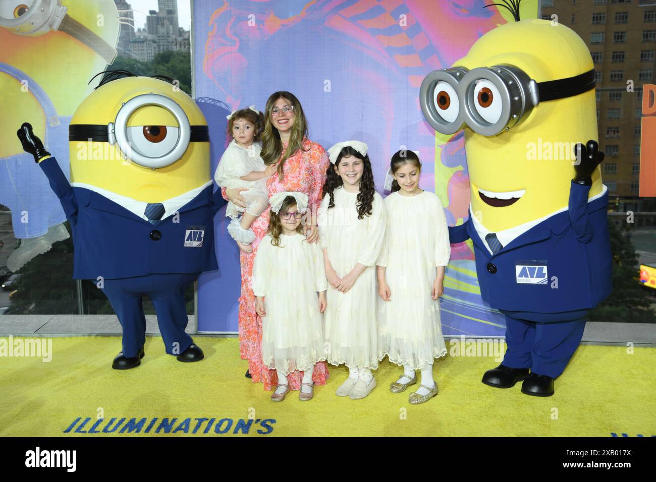 New York, USA. 09th June, 2024. Miriam Ezagui and family attending the