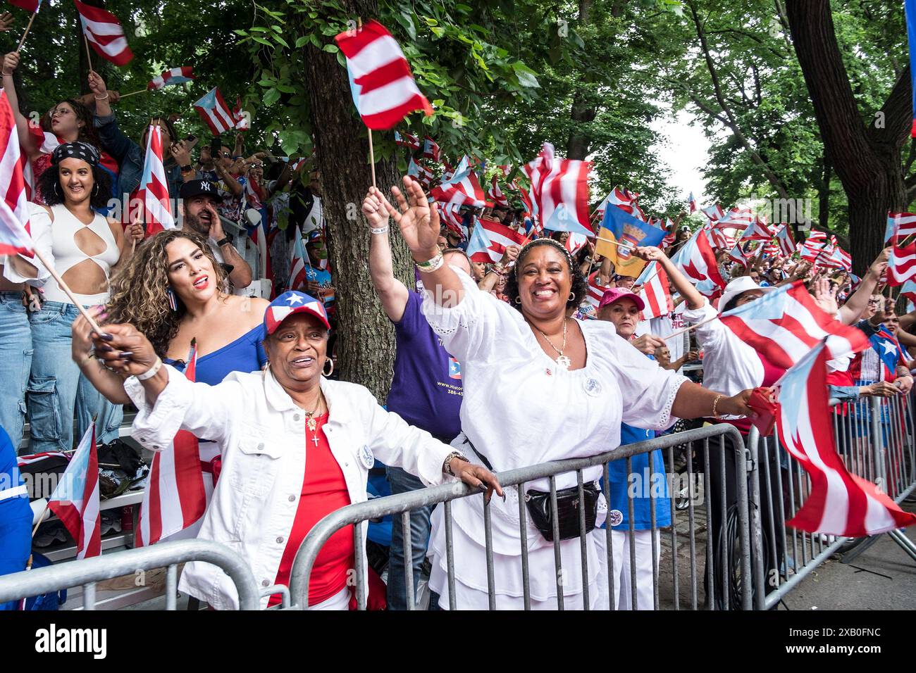June 9, 2024, New York City, New York, U.S Viewers and particpants