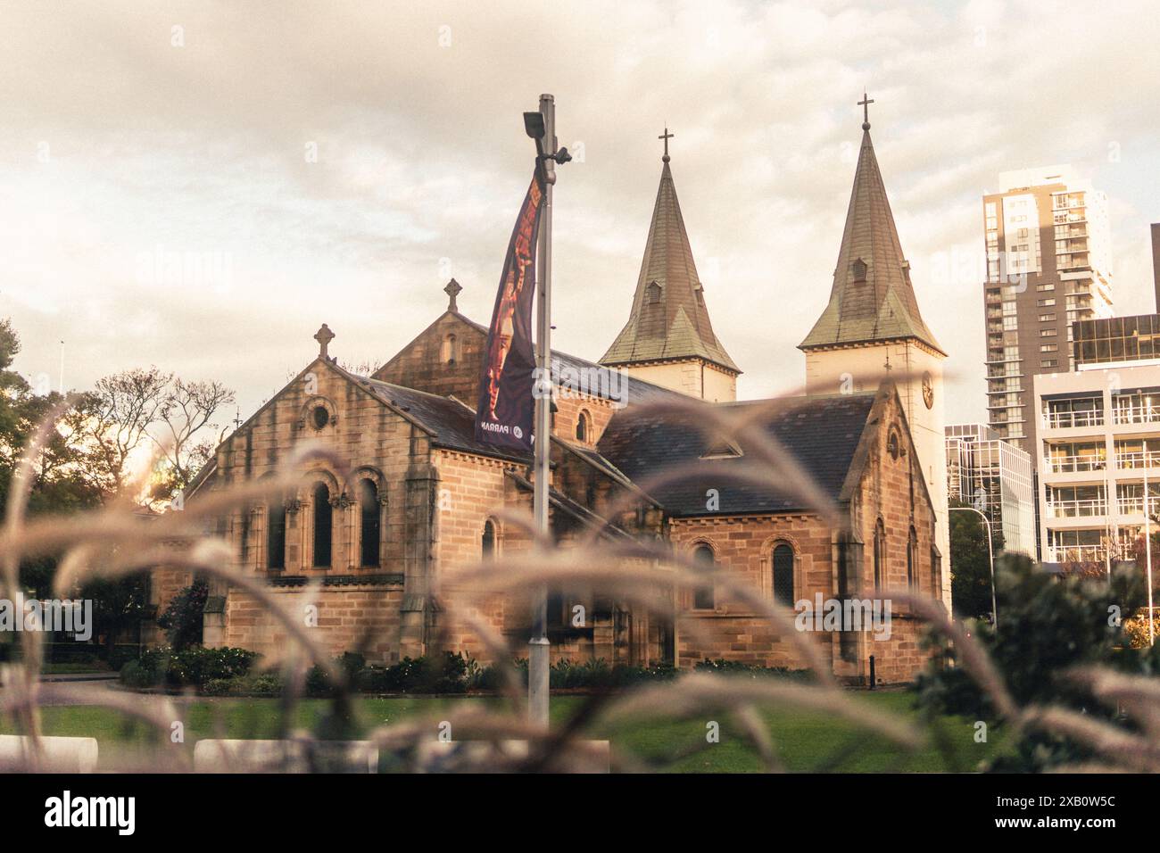 Parramatta Square Stock Photo