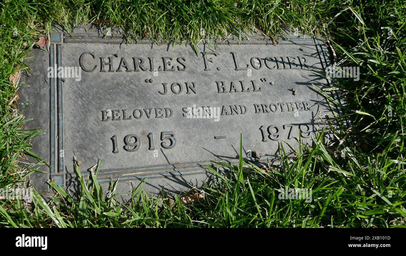 Los Angeles, California, USA 6th June 2024 Actor Jon Hall Grave, aka ...