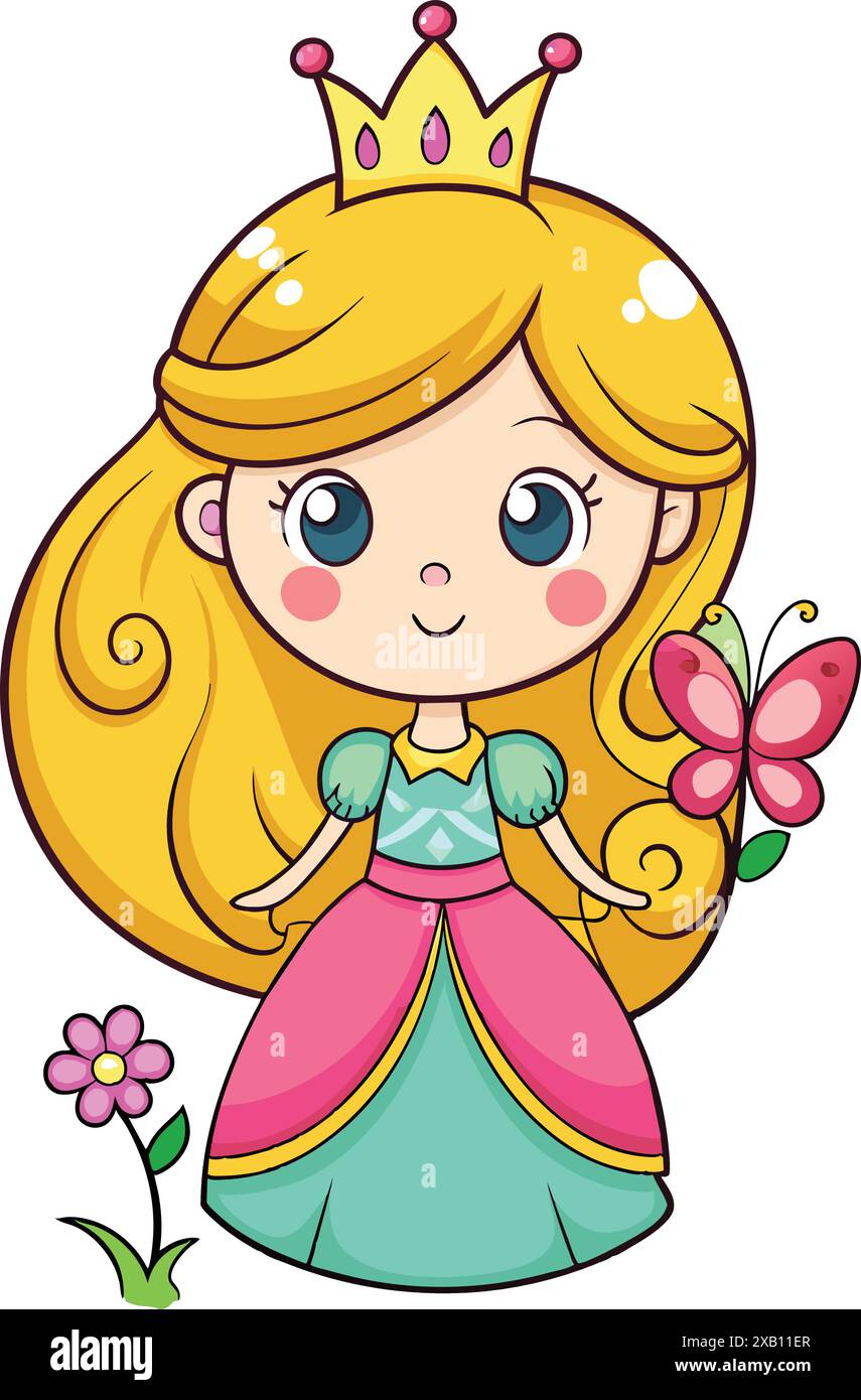 Princess inspired clothing Stock Vector Images - Alamy
