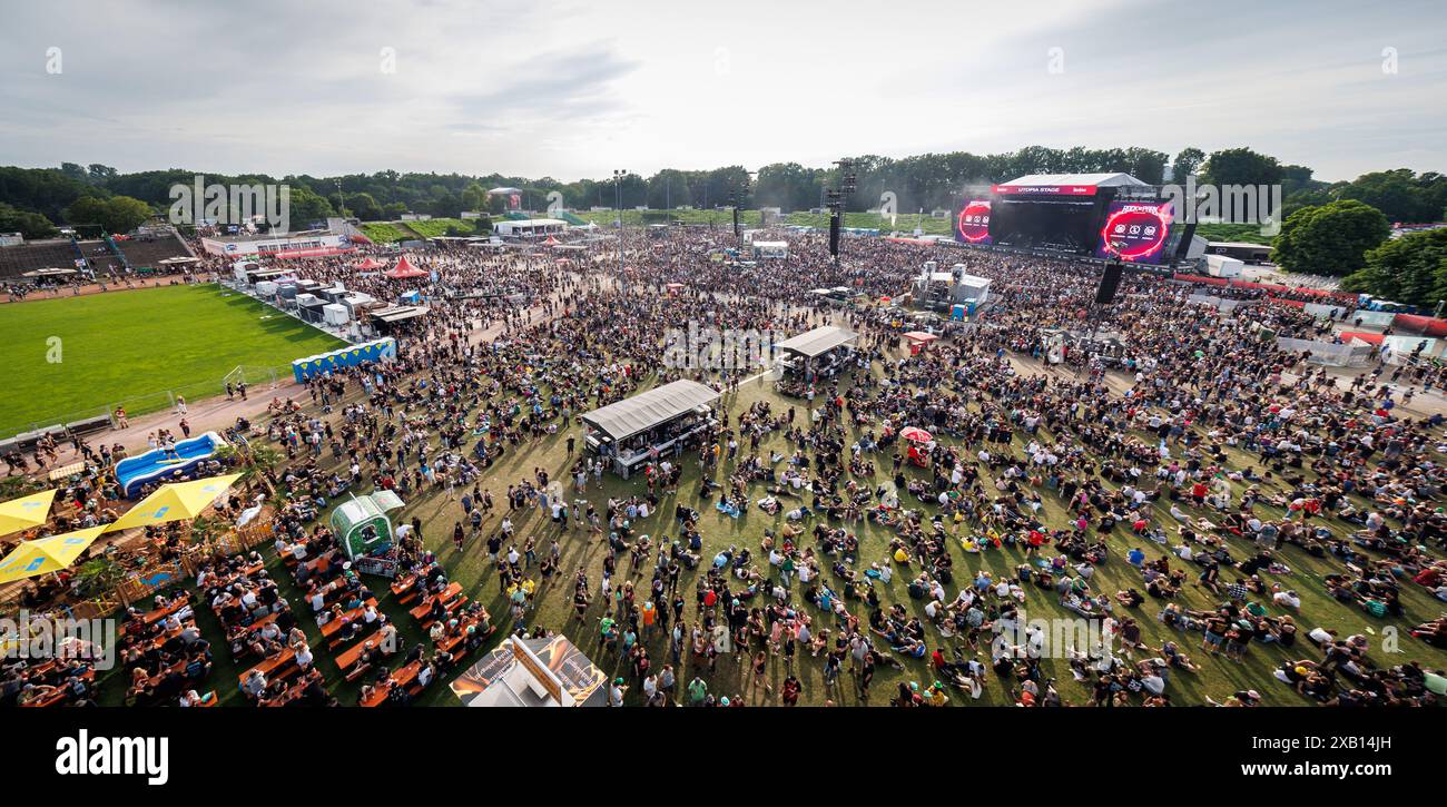 Nuremberg, Germany. 09th June, 2024. Chino Moreno (l) and