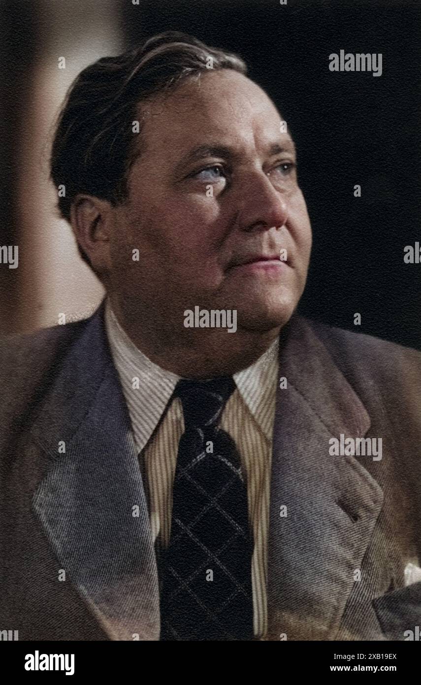 Schmid, Carlo, 3.12.1896 - 11.12.1979, German politician (SPD), ADDITIONAL-RIGHTS-CLEARANCE-INFO-NOT-AVAILABLE Stock Photo