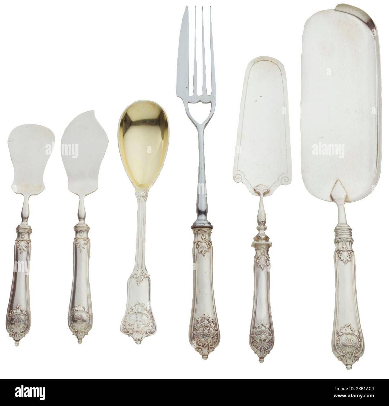 cutlery, spoon, 19th century, PROPERTY-RELEASED Stock Photo