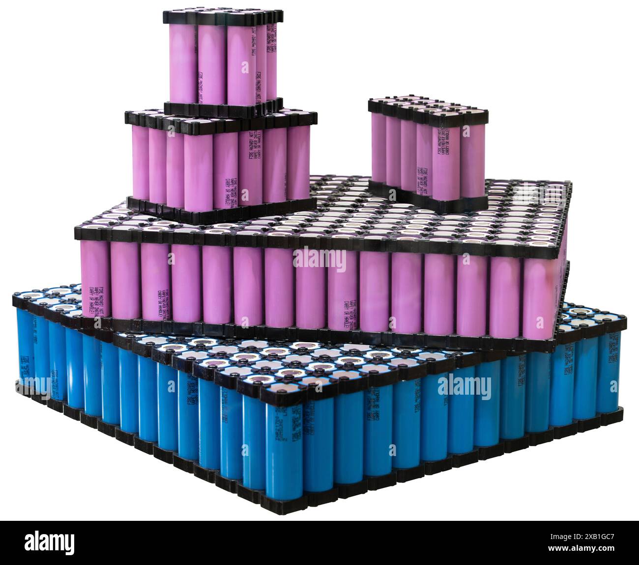 Battery cells for electric vehicle Stock Photo - Alamy