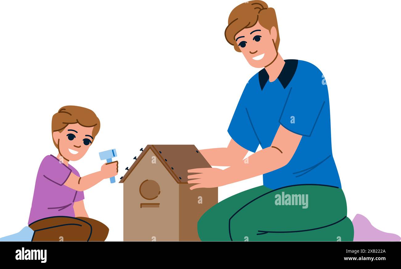 tree birdhouse building vector Stock Vector Image & Art - Alamy