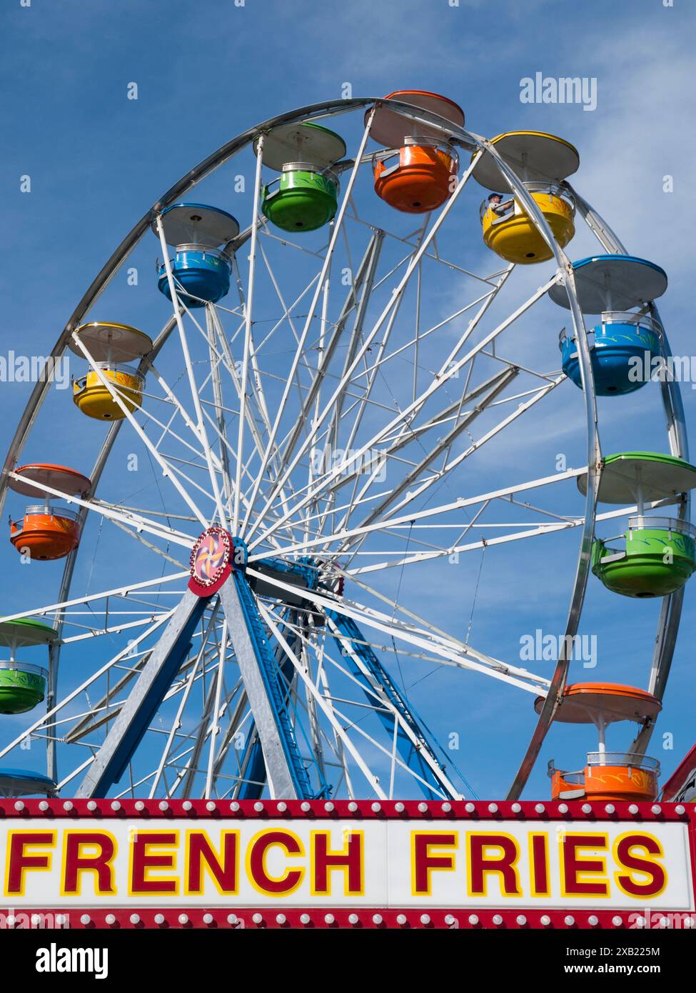 Ferris wheel at the Union County Fair in Union, Maine Stock Photo - Alamy