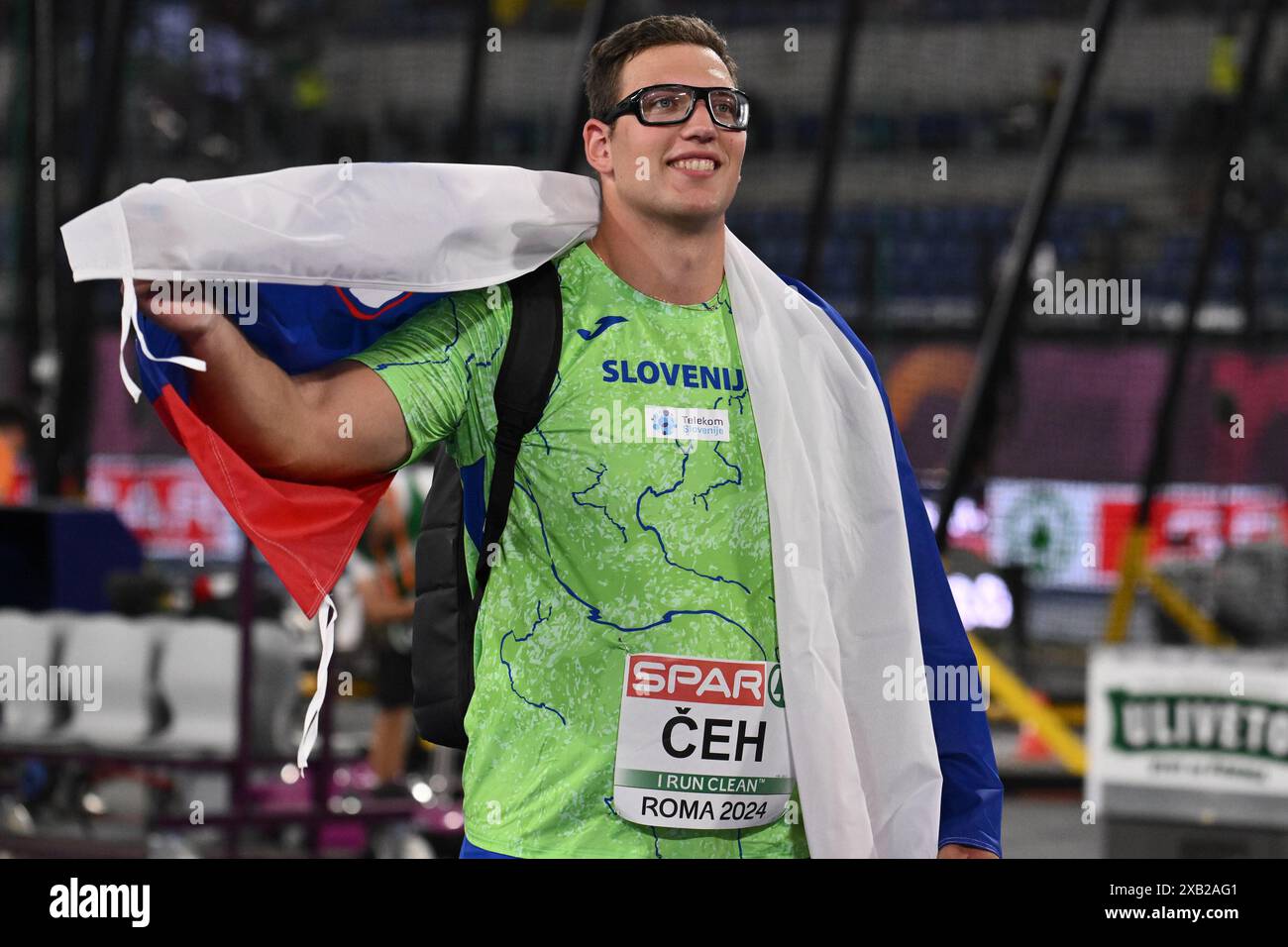 Kristjan Ceh during Discus Throw Men Final European Athletics