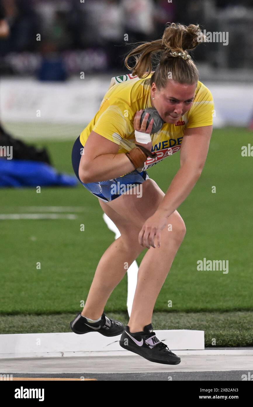 Fanny Roos During Shot Put Women Final European Athletics Championships fanny-roos-during-shot-put-women-final-european-athletics-championships