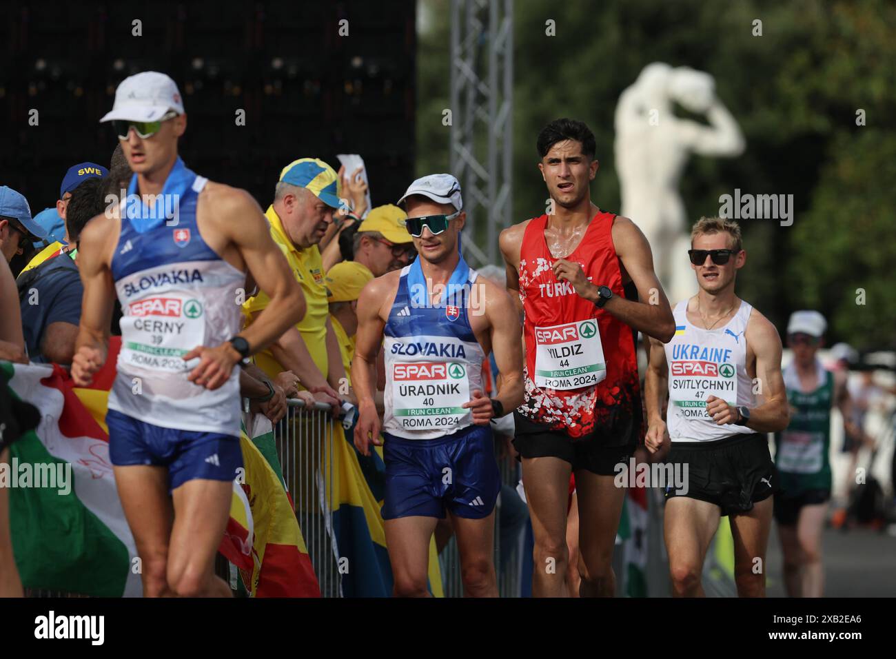 Rome, Italy. 08th June, 2024. Rome, Italy 8.06.2024: 20 km race walk ...