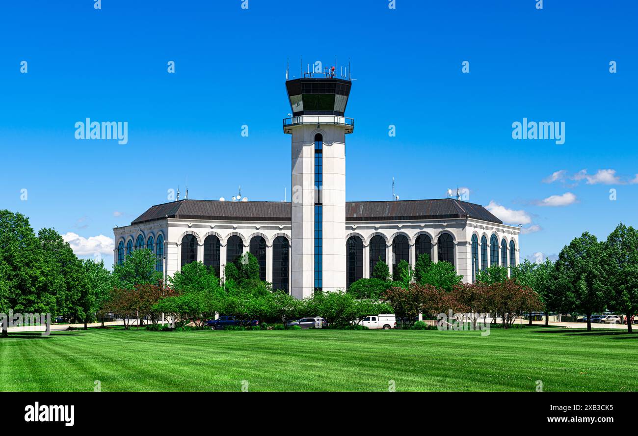 DuPage Airport main terminal building Stock Photo Alamy