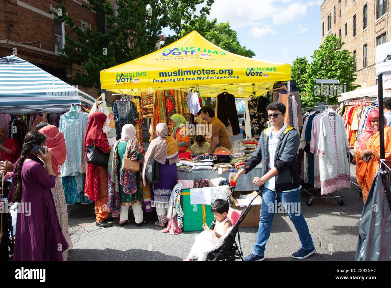 Bangladeshi Community Street Fair on Church Avenue in the Kensington ...