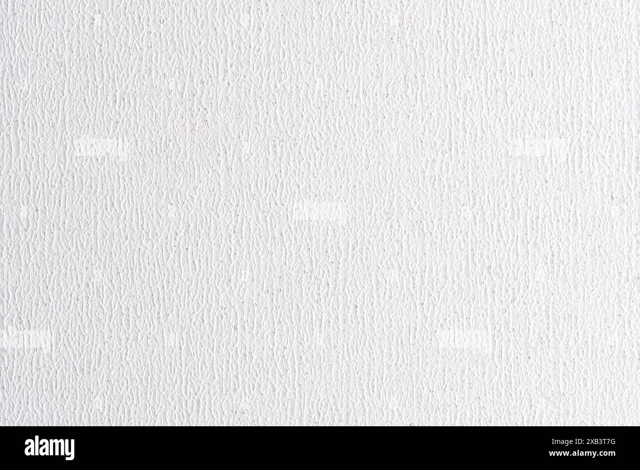 Texture and background white wall painted with white matte paint Stock Photo
