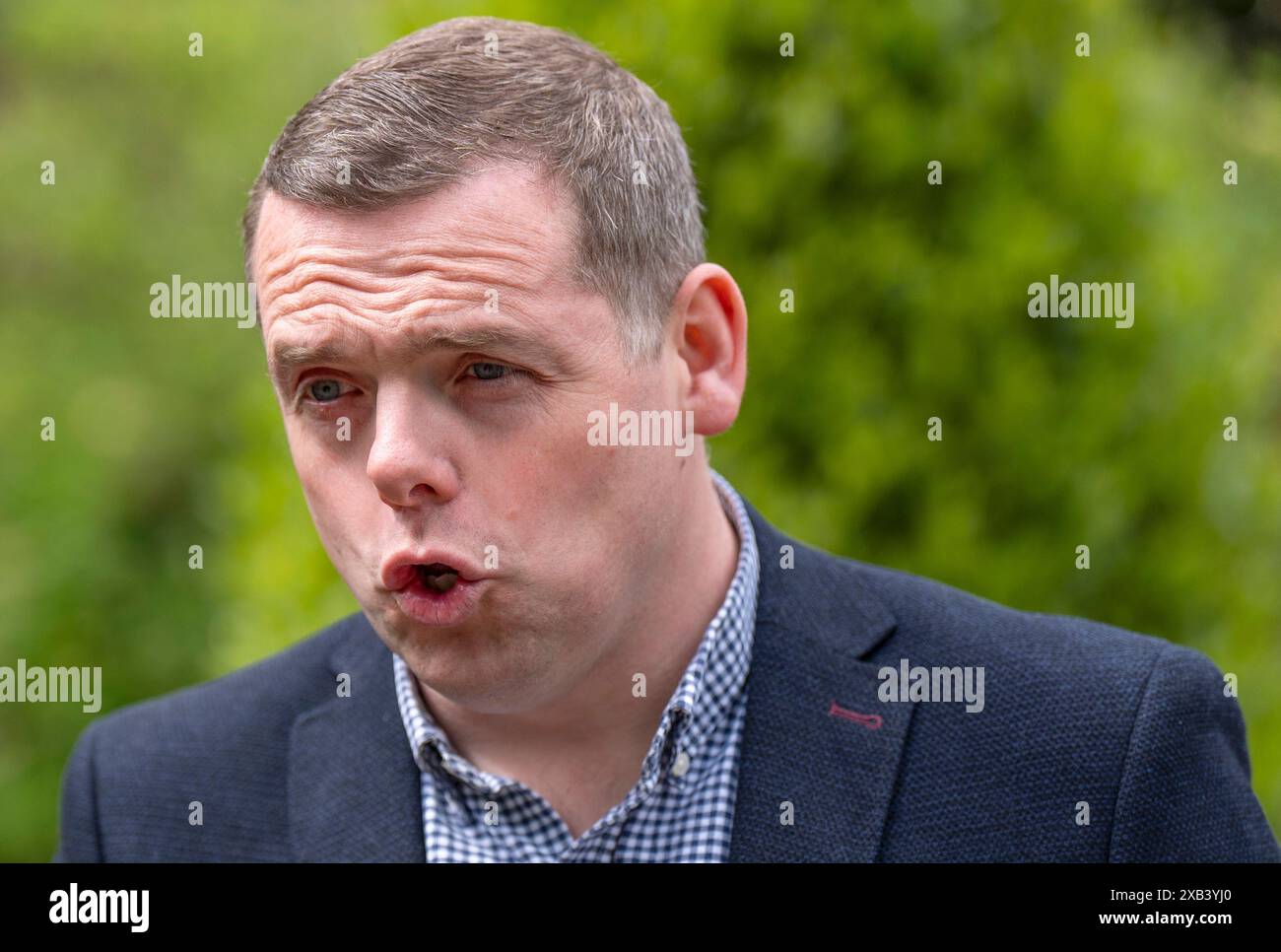 Scottish Conservatives Roles Douglas ross 10 june 2024 hi-res stock photography and images - Alamy