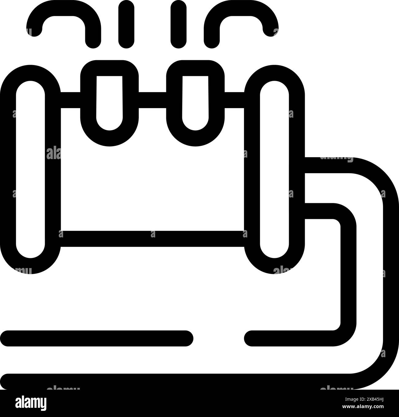 Water pipe leaking under the foundation of a house causing flooding