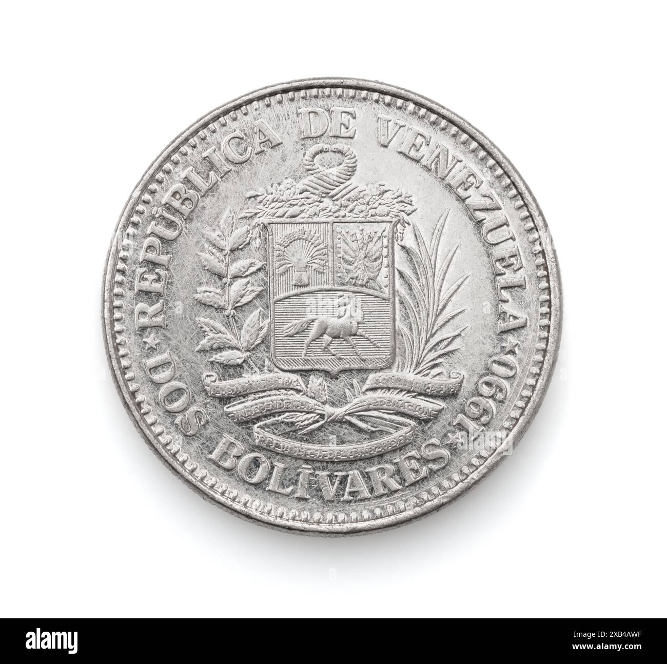 Venezuelan coin venezuela bolivar hi-res stock photography and images -  Alamy