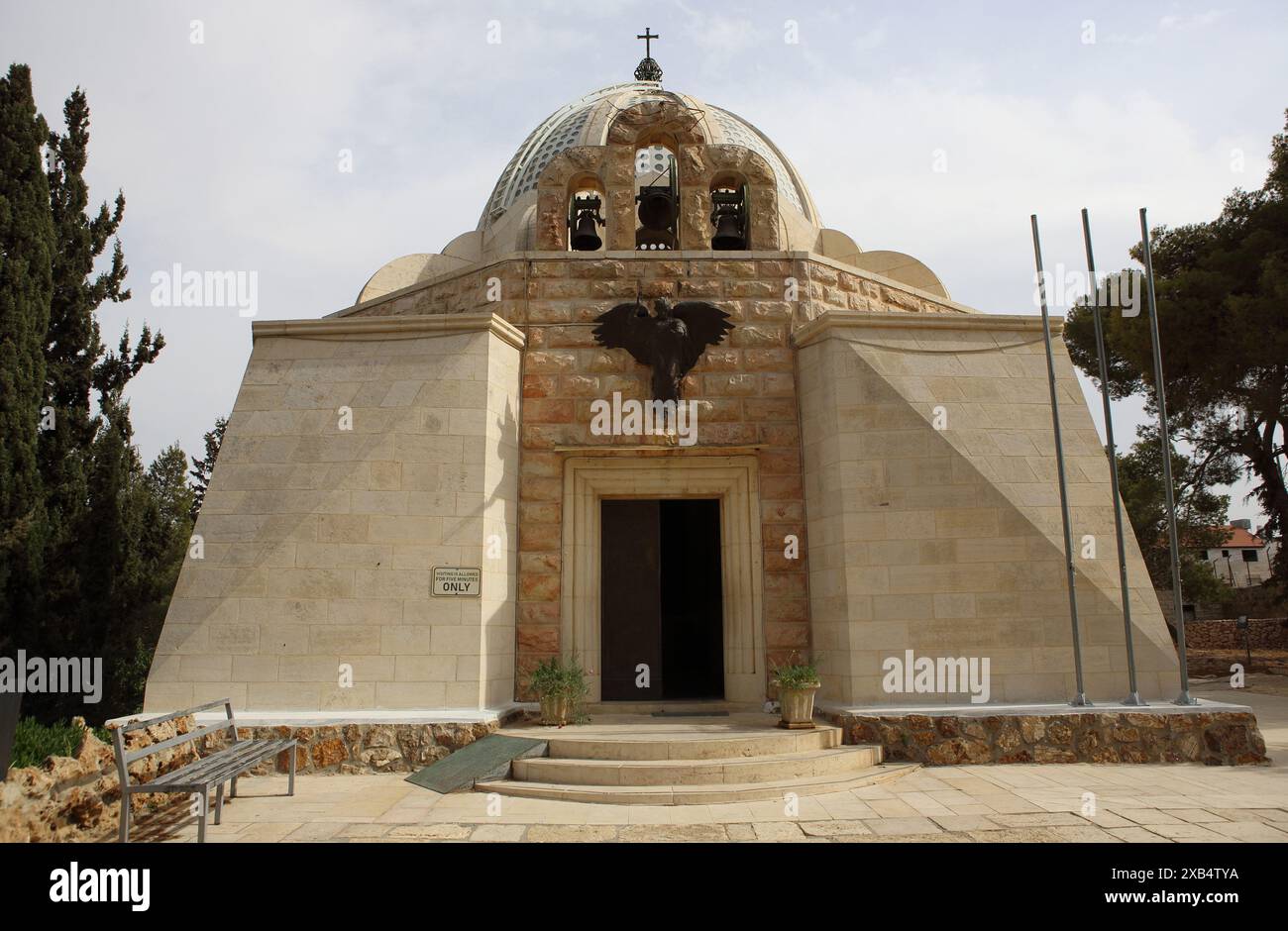 Exterior of Chapel of the Shepherds Field designed by Franciscan ...