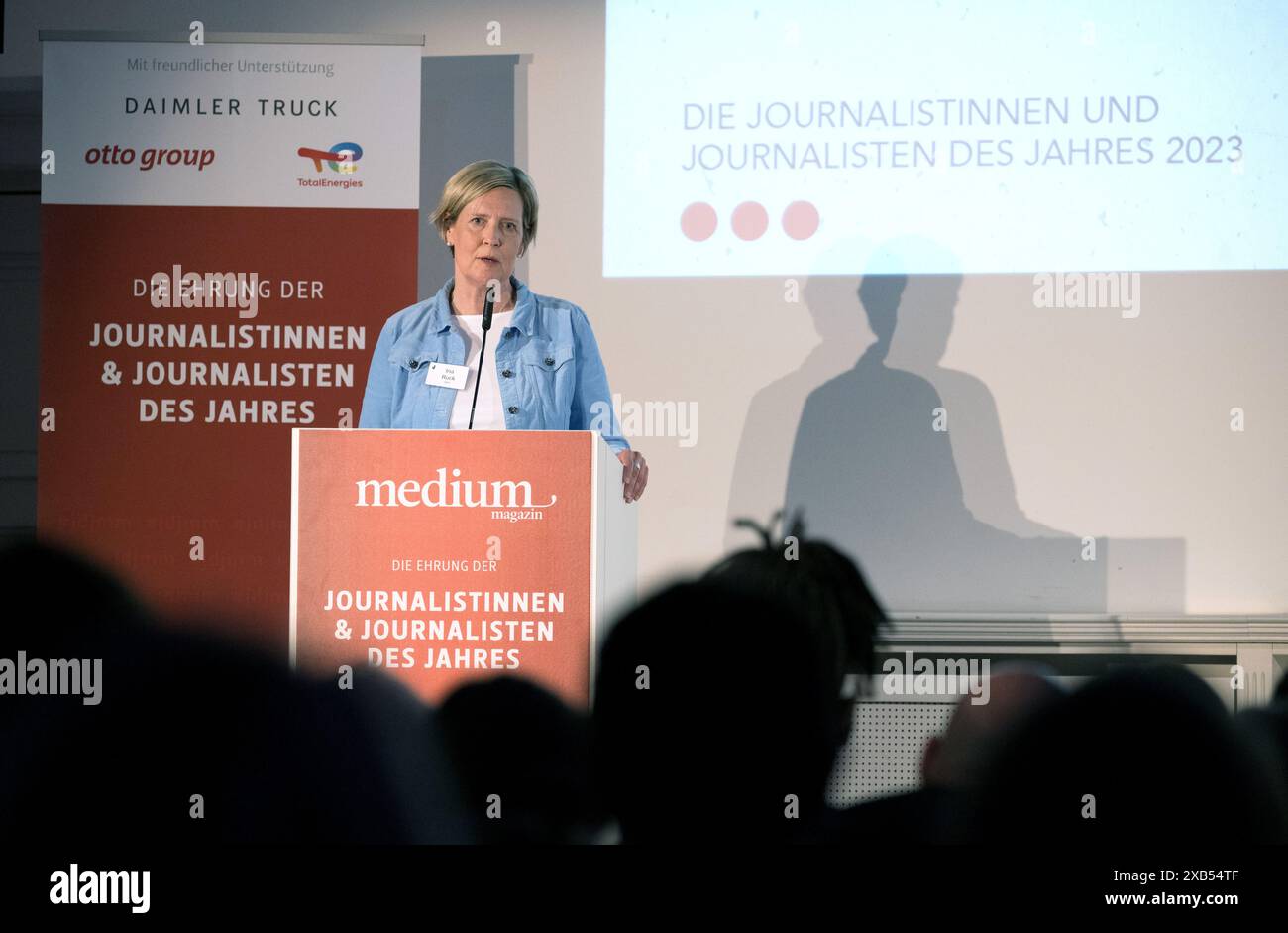 Berlin, Germany. 10th June, 2024. Ina Ruck, winner in the 