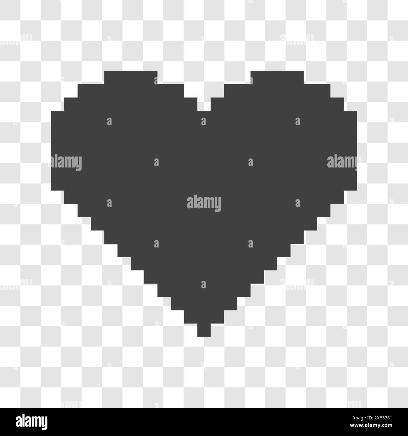 heart icon on white background Stock Vector Image & Art - Alamy