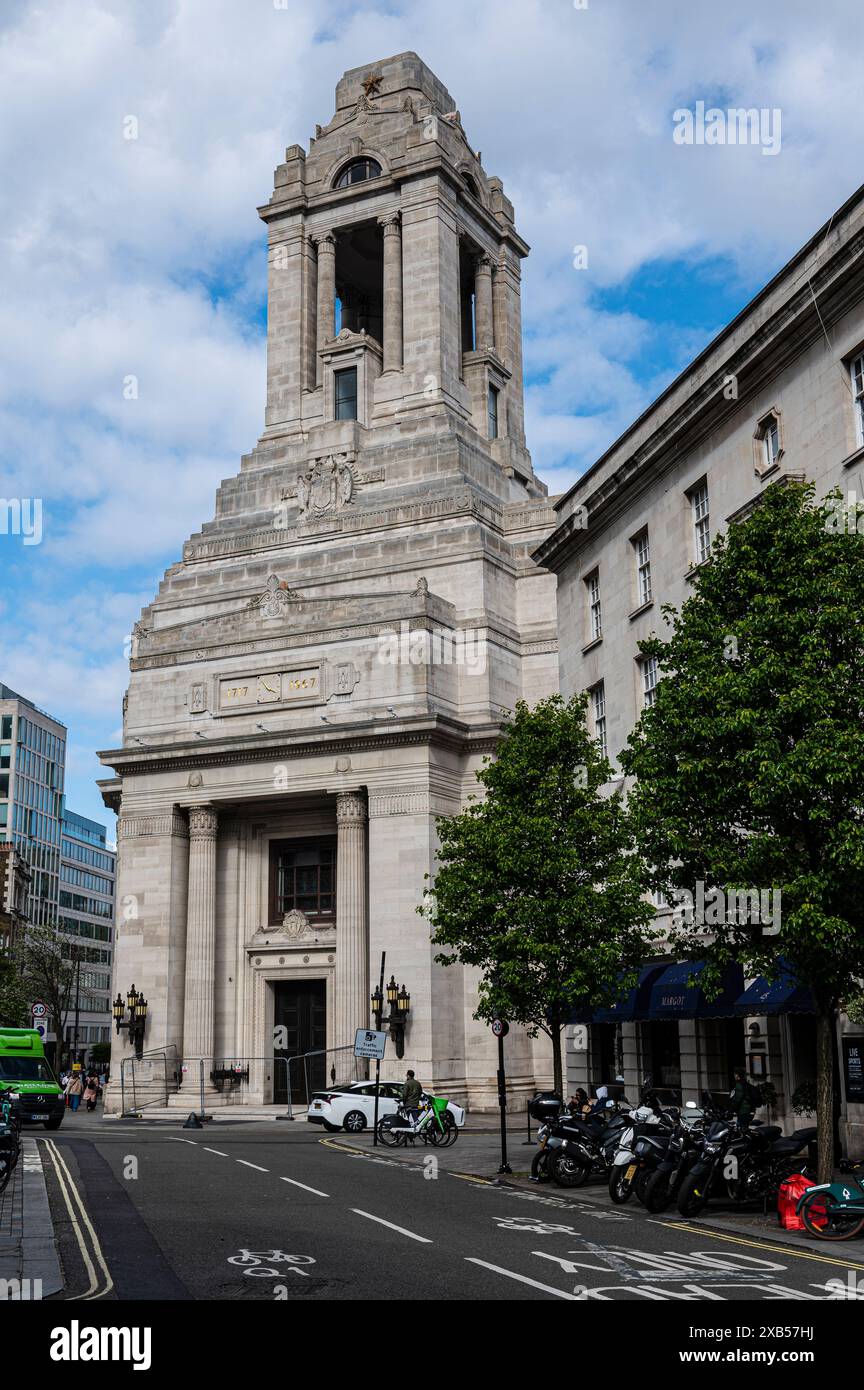The Freemasons Hall in Great Queen Street London UK Stock Photo