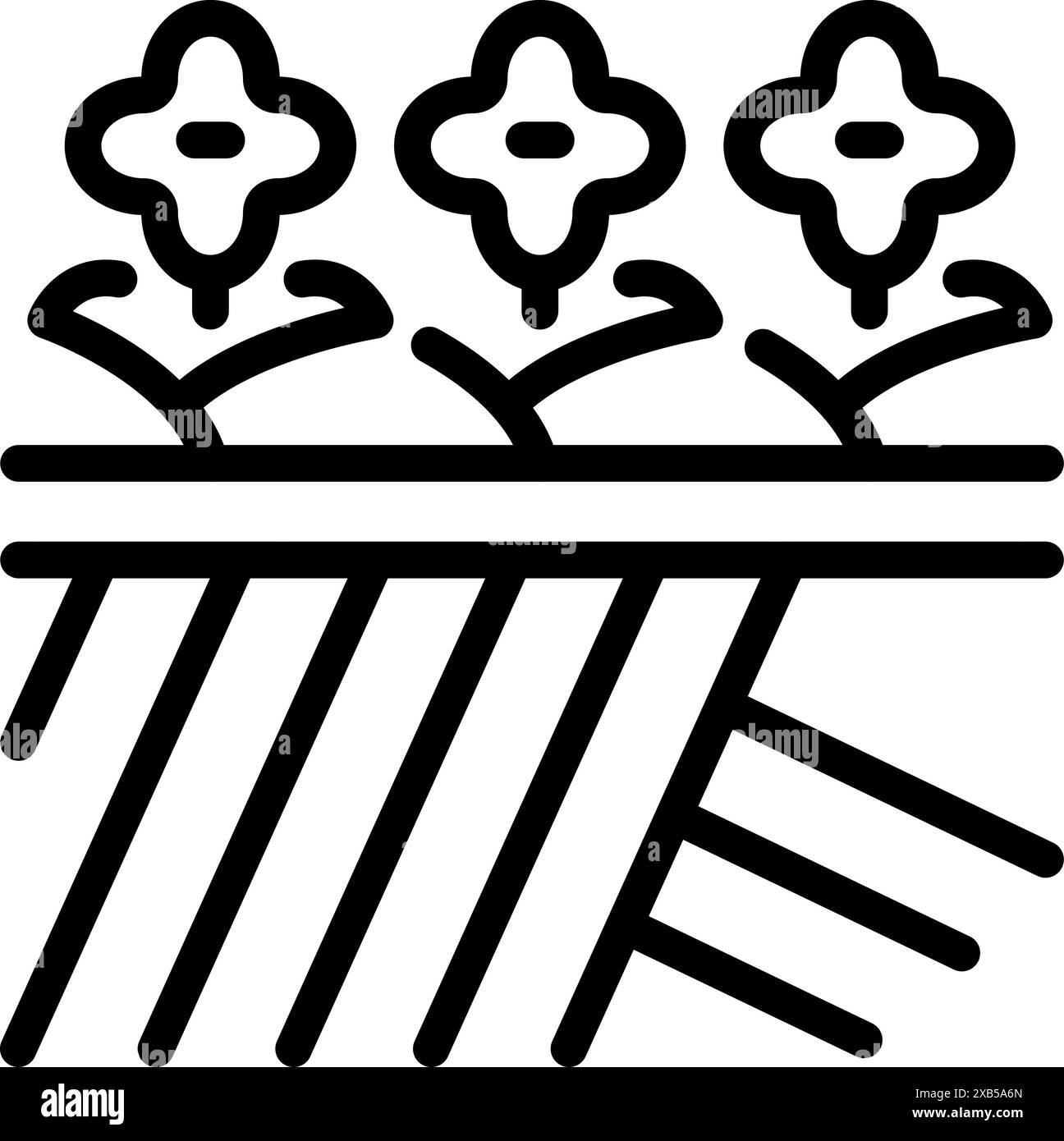 Soil ecological farming Black and White Stock Photos & Images - Alamy