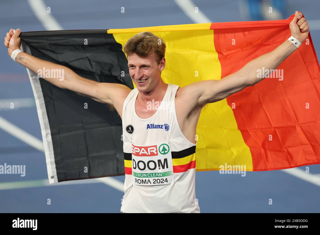 Rom, Italy. 10th June, 2024. Athletics: European Championships, 400 ...