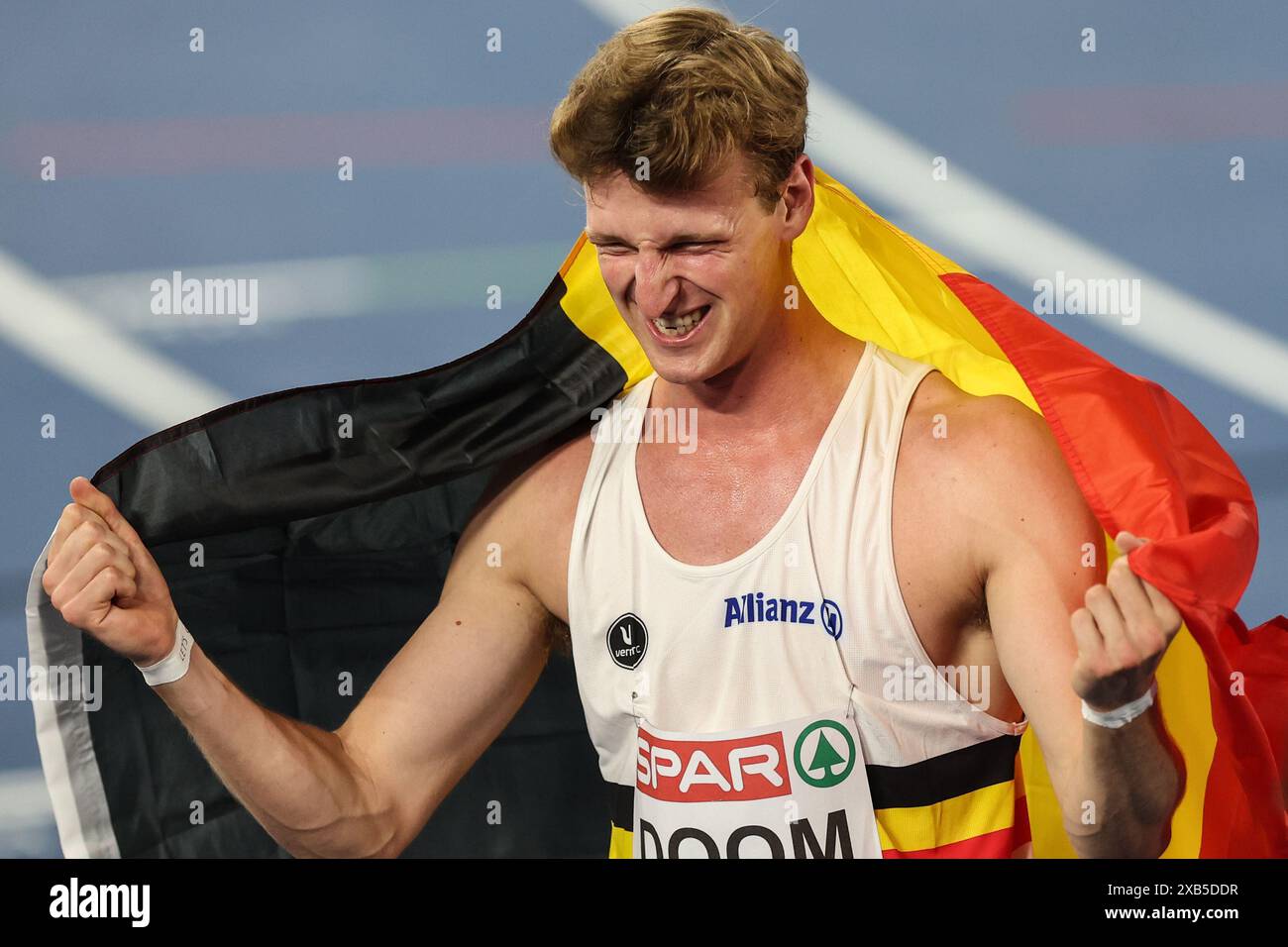 Rom, Italy. 10th June, 2024. Athletics: European Championships, 400 ...