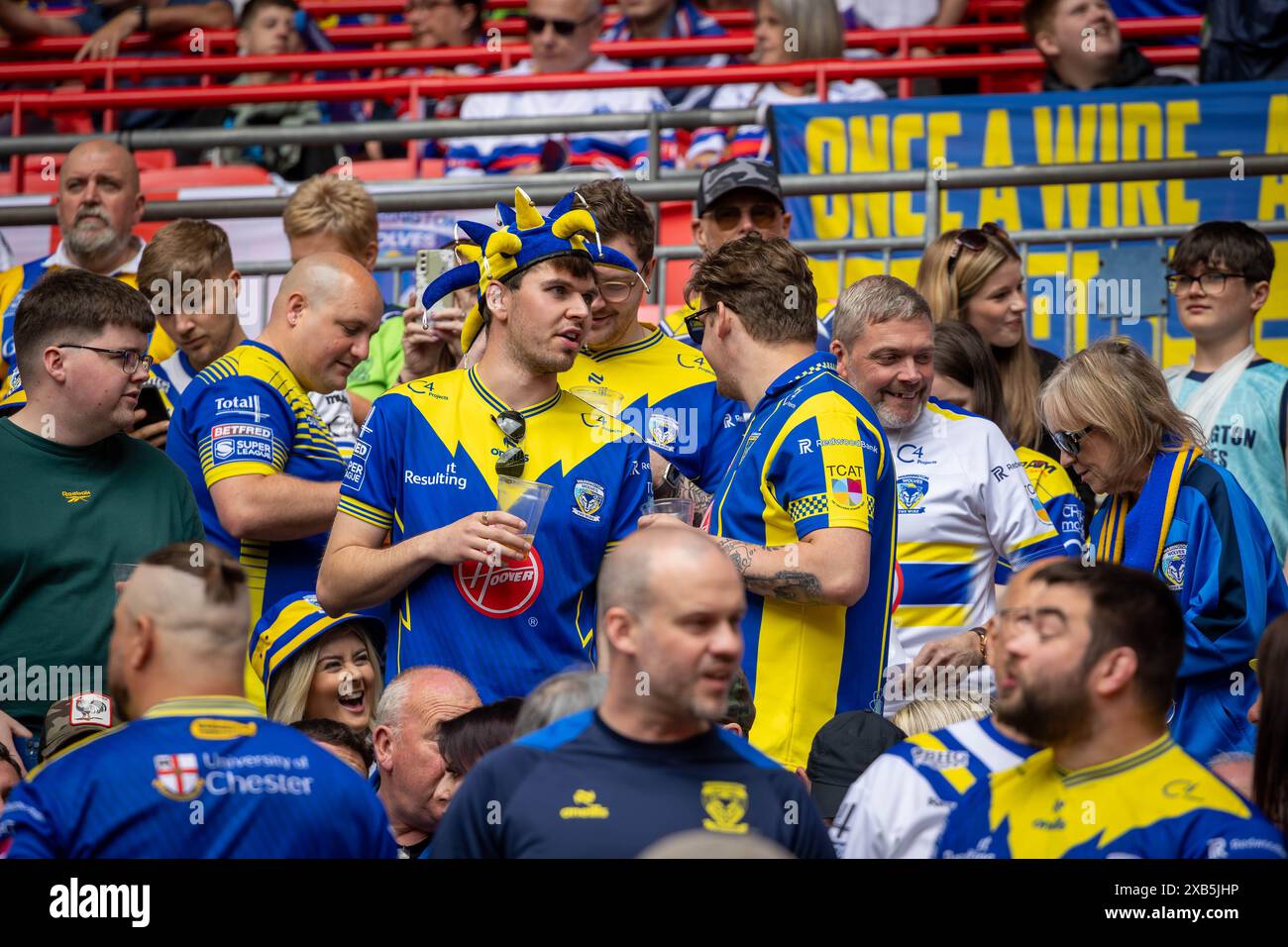 The 2024 Betfred Challenge Cup Final at Wembley between Warrington and