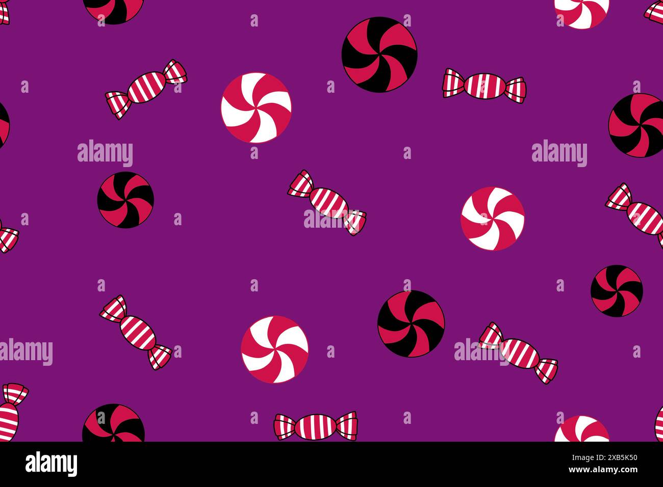 Sugar Pattern Christmas candy seamless sugar pattern for wrapping paper and fabrics ...