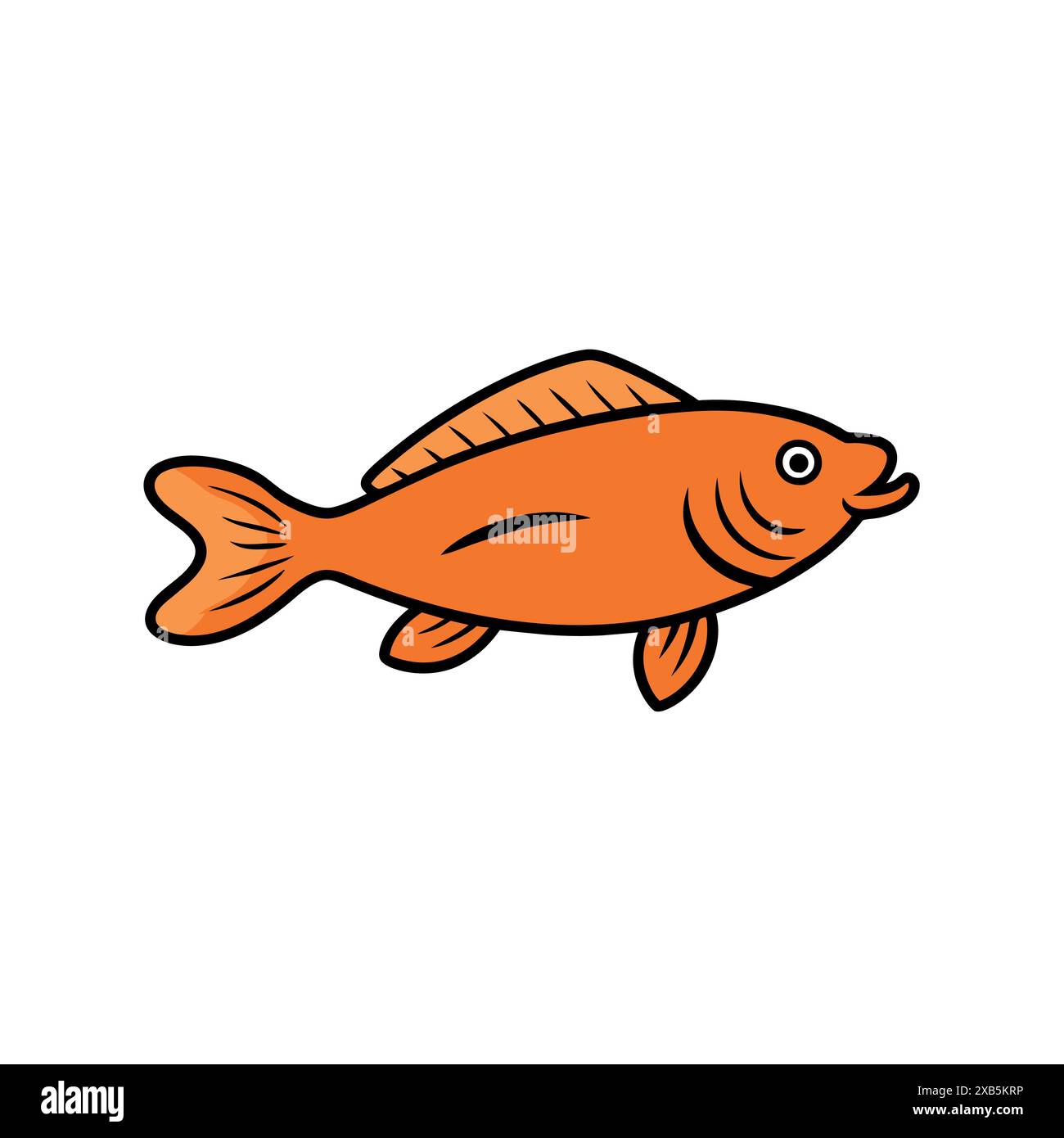 Basking Shark laughs icon vector illustration. AI generated image