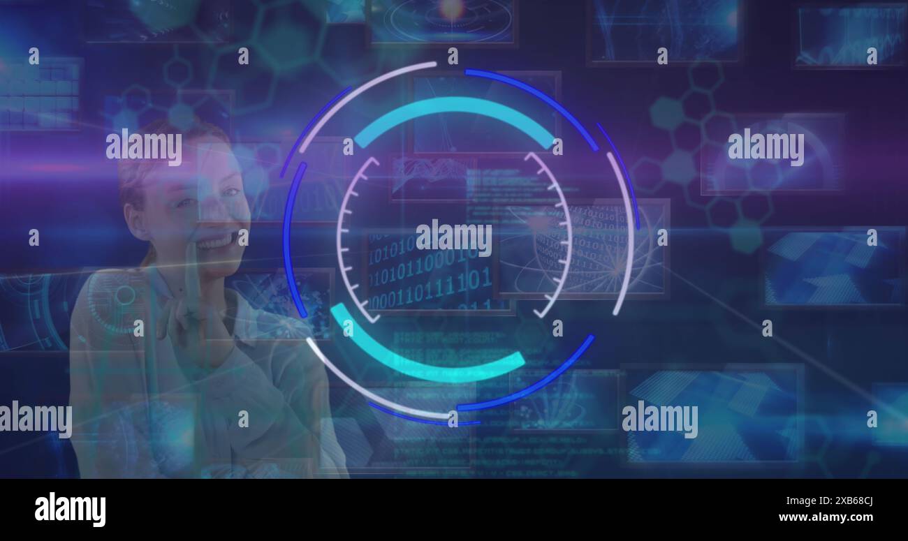 Savvy young caucasian woman hi-res stock photography and images - Alamy