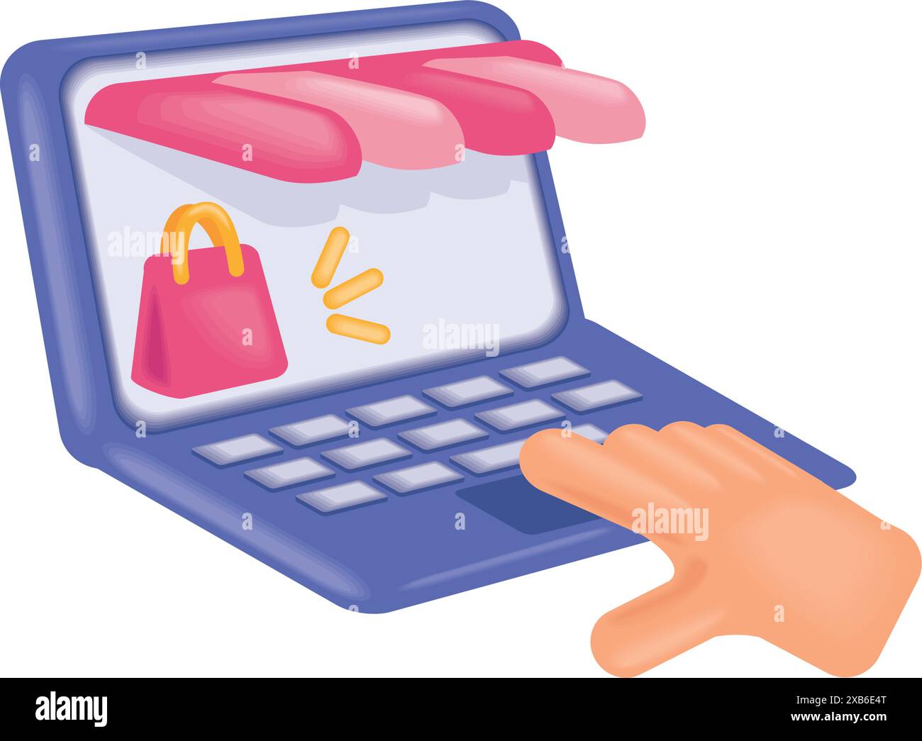 online store ecommerce mobile app Stock Vector Image & Art - Alamy