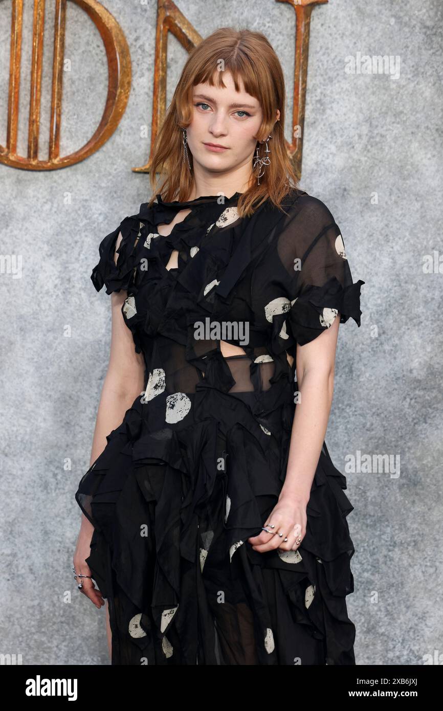 london-uk-10th-june-2024-phia-saban-attends-the-house-of-the-dragon