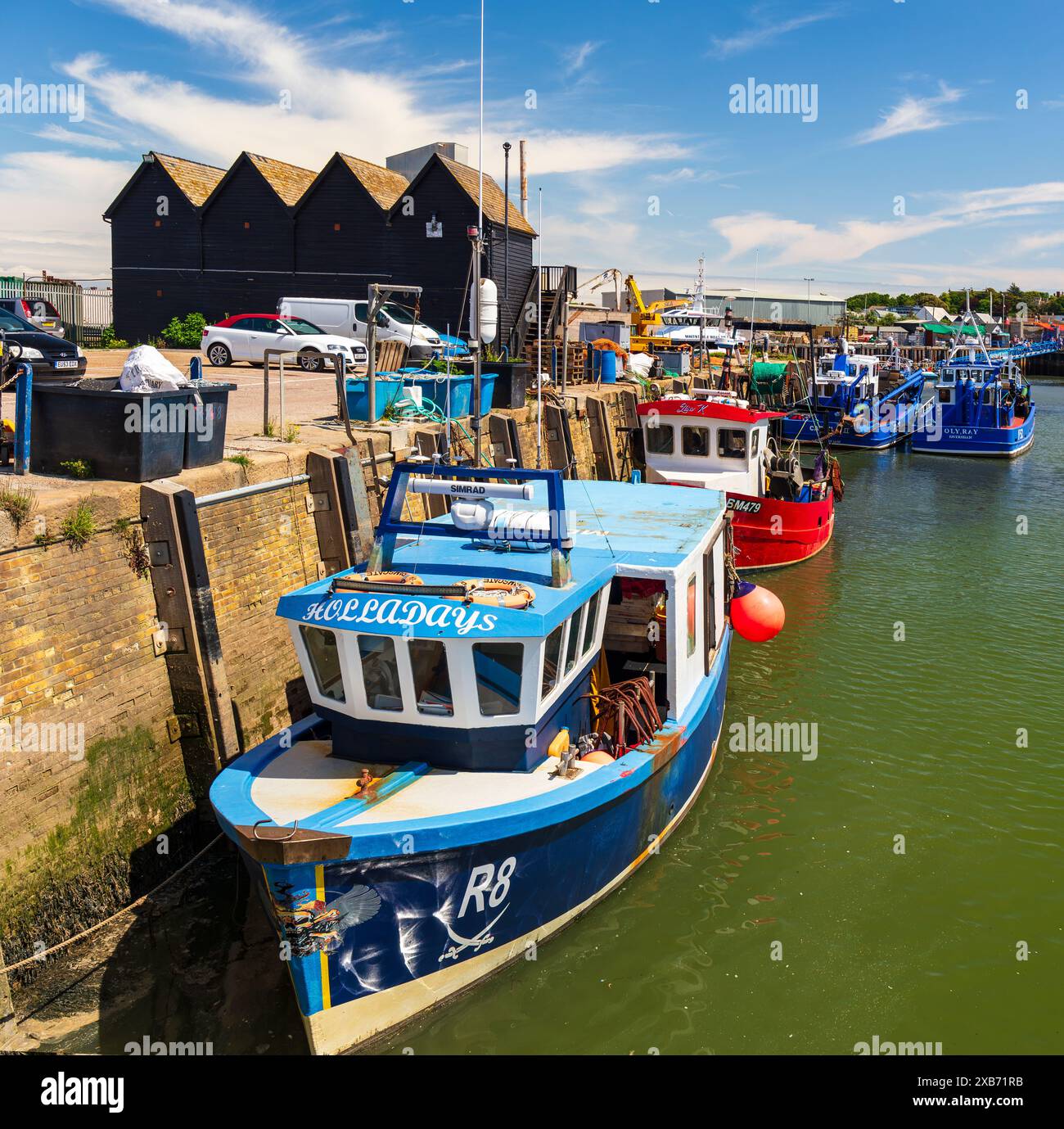 Whitstable Kent Whitstable harbour, Kent, England, UK Stock Photo - Alamy
