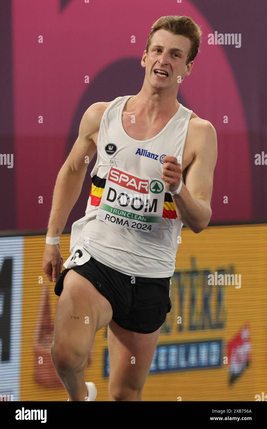 Rome, Italy 10.06.2024 Alexander DOOM of Belgium compete and win gold