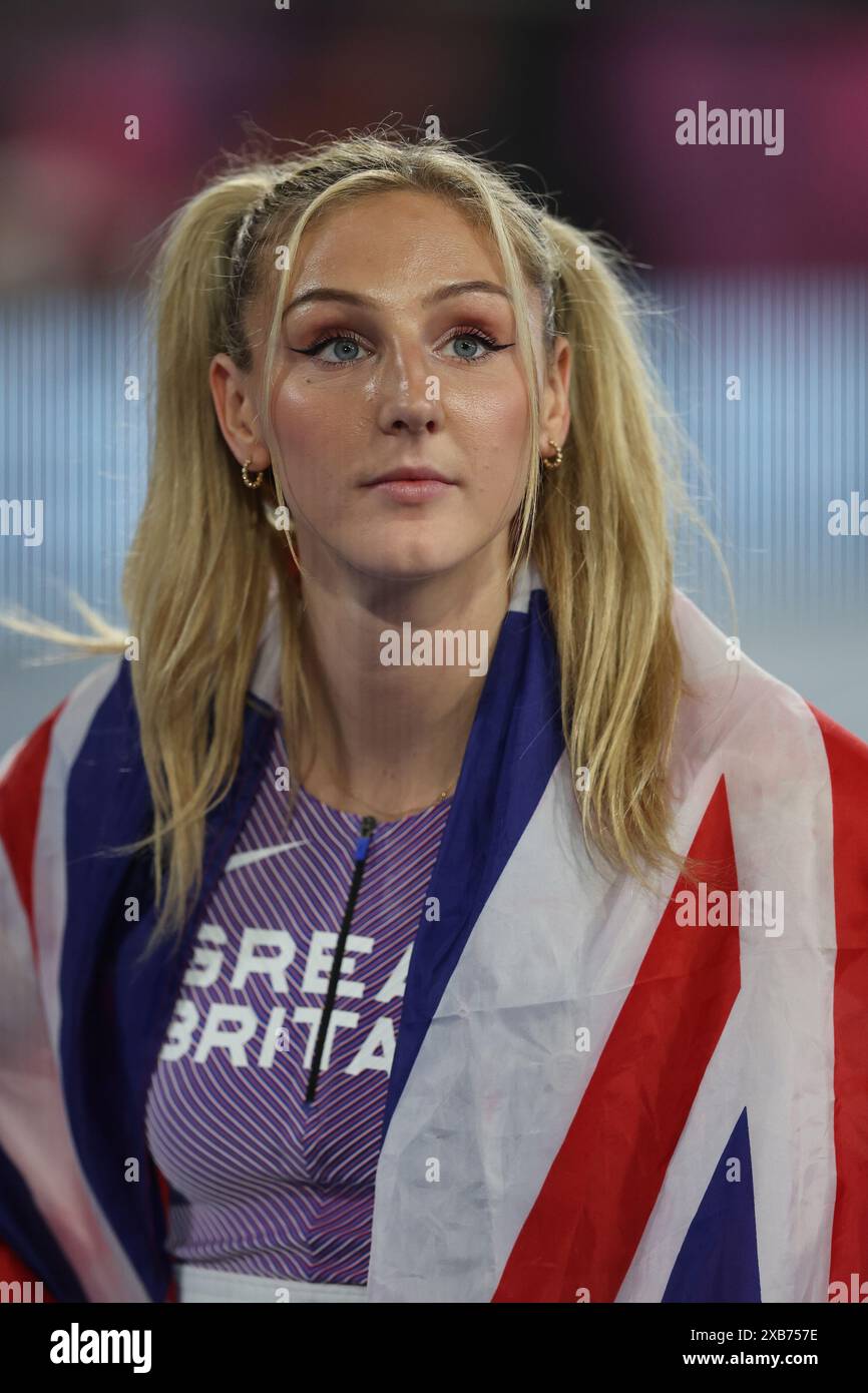 Rome, Italy 10.06.2024 Molly CAUDERY GBR compete and win bronze medal