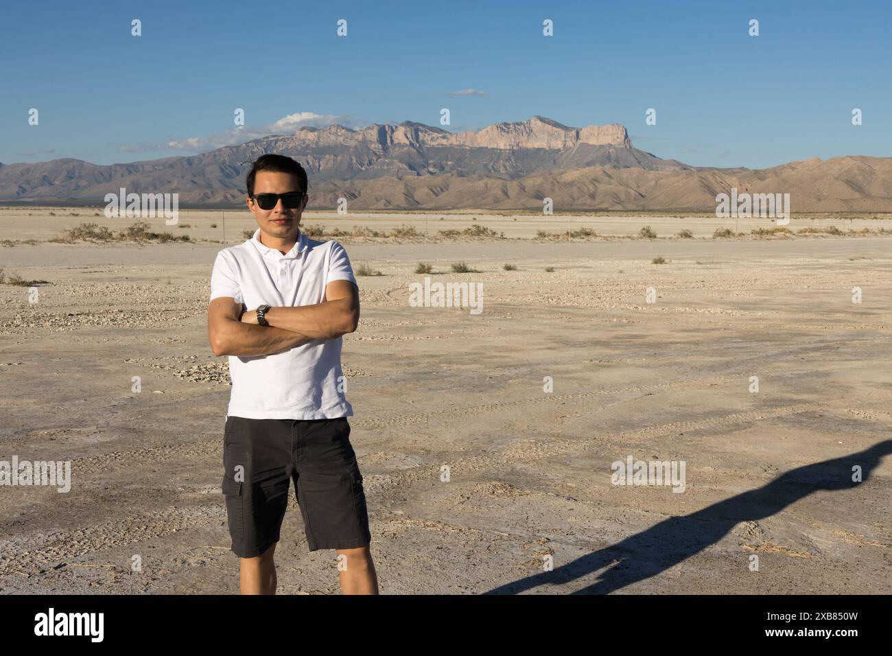 Guadalupe peak standing hi-res stock photography and images - Alamy