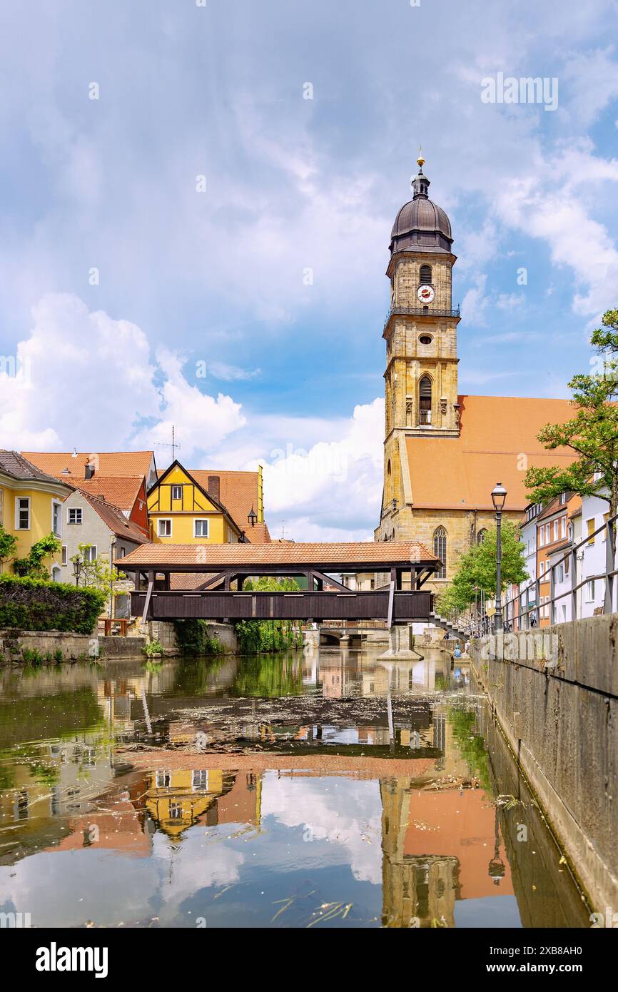 geography / travel, Germany, Bavaria, Amberg, Vils River ...
