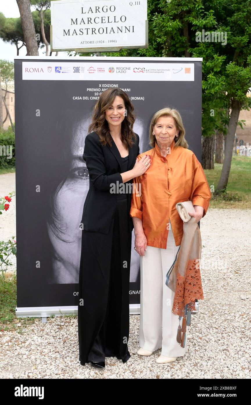 Susanna Galeazzi mit Mutter Laura Galeazzi bei der 10. Verleihung des