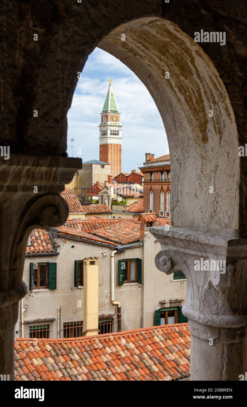 St. Mark's Rower St Mark's Tower, San Marco, Venice Stock Photo - Alamy