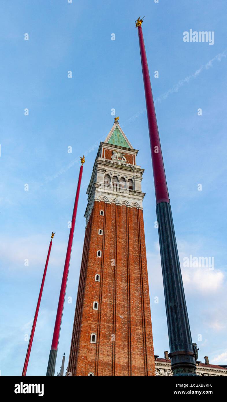 St. Mark's Rower St Mark's Tower, San Marco, Venice Stock Photo - Alamy