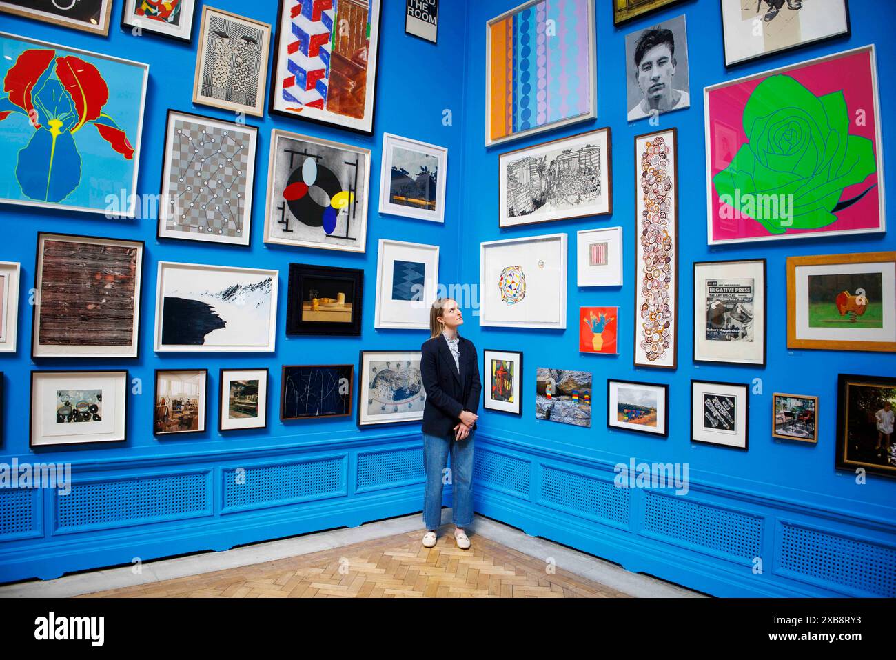 London, UK. 11th June, 2024. Press preview of the Royal Academy Summer