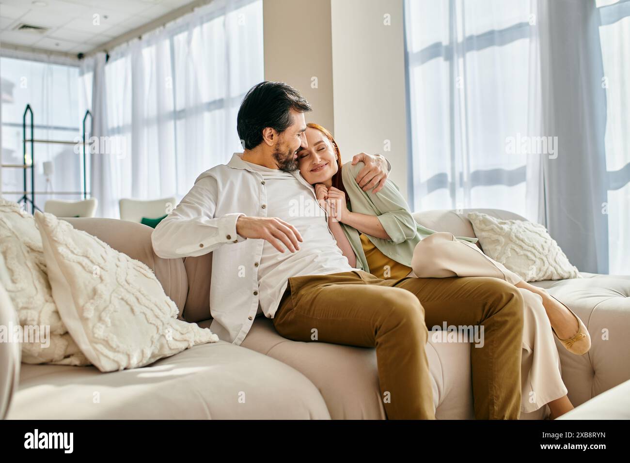 Redhead pair hi-res stock photography and images - Alamy