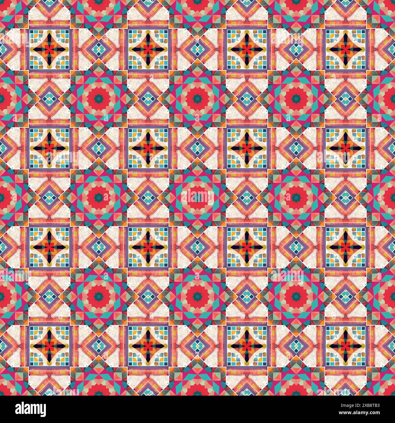 Green geometric shapes pattern hi-res stock photography and images - Alamy