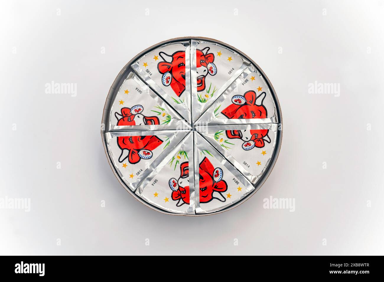 the-laughing-cow-cheese-triangles-stock-photo-alamy